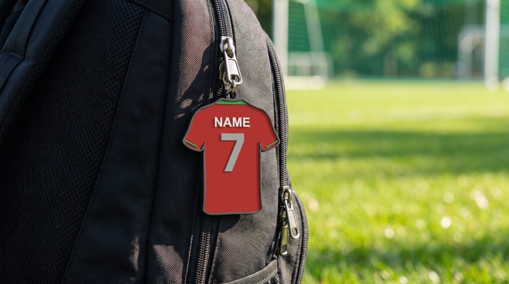 Football Jersey Keychain - Personalised